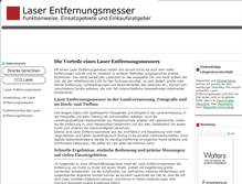 Tablet Screenshot of laser-entfernungsmesser.org
