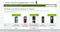 Desktop Screenshot of laser-entfernungsmesser.info