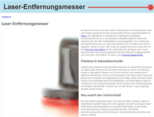 Tablet Screenshot of laser-entfernungsmesser.de